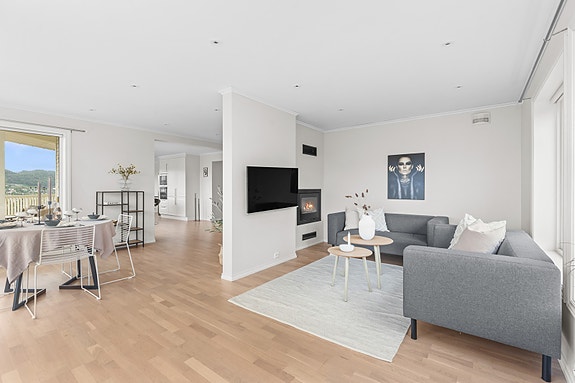 Velkommen til Oftebrolia 6! Foto: Fotograf Morten Fasseland AS