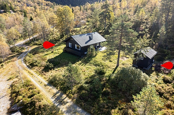 Sjarmerende hytte på selveiertomt. Fotograf Diakrit v/ Arne Ove Østebrøt