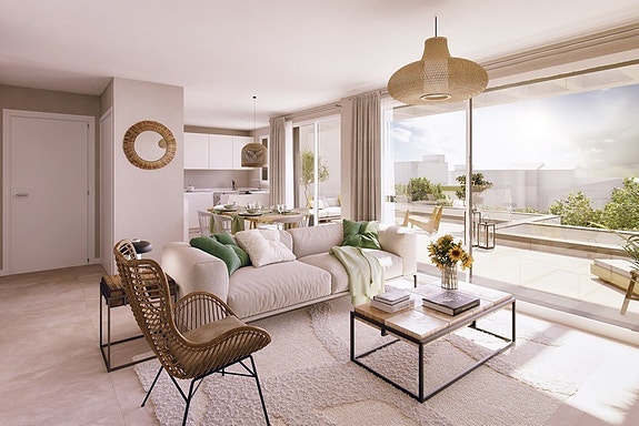 NYBYGG! Penthouse med takterrasse - Kun 3 minutter fra La Carihuela-stranden