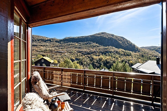 Hytta er omkranset av nydelig natur. Fotograf Diakrit v/ Arne Ove Østebrøt