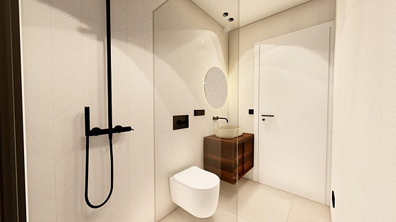 Villa på ett plan med 3 soverom - Store uteområder med mulighet for basseng og takterrasse