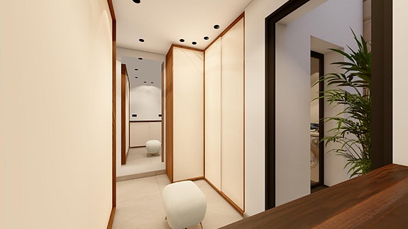 Villa på ett plan med 3 soverom - Store uteområder med mulighet for basseng og takterrasse