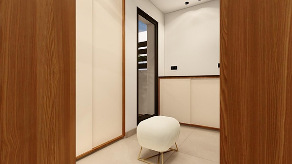 Villa på ett plan med 3 soverom - Store uteområder med mulighet for basseng og takterrasse