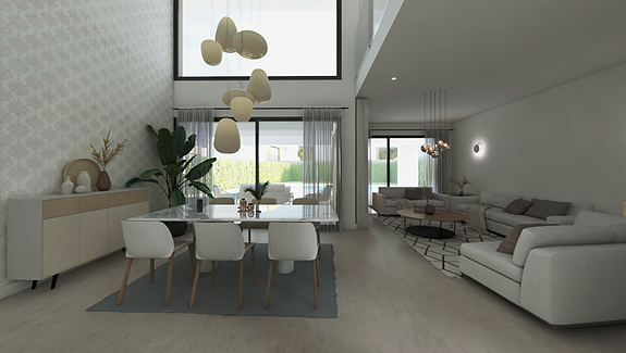 Eksklusive boliger med store tomter og privat basseng - Kun 150 m fra stranden