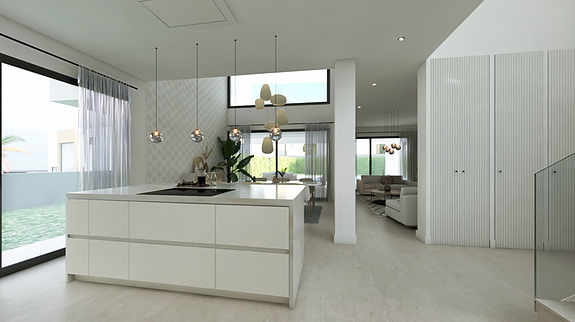 Eksklusive boliger med store tomter og privat basseng - Kun 150 m fra stranden