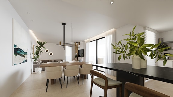 Penthouse med 3 soverom og 2 bad | Nydelige fellesområder | Parkering i underetasje | Bod