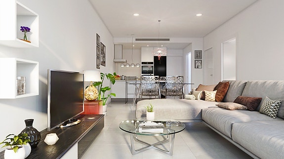 Lekker ett-plans villa med 76 m² takterrasse og romslig hage - Mulighet for basseng