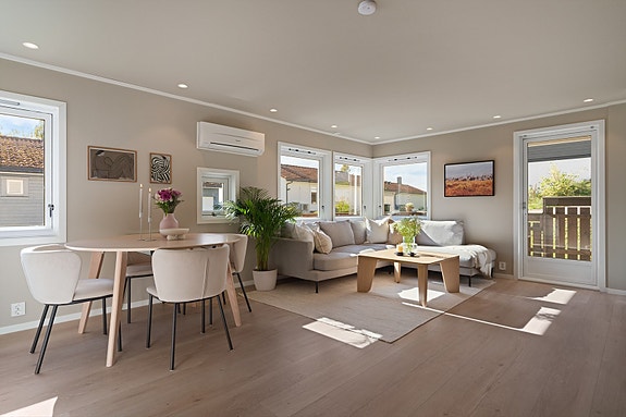 Aktiv Eiendomsmegling v/ Ludvig Bøgseth har gleden av å presentere Skavlans veg 10G! Foto: Vidar Alvik/ Gratis Foto.