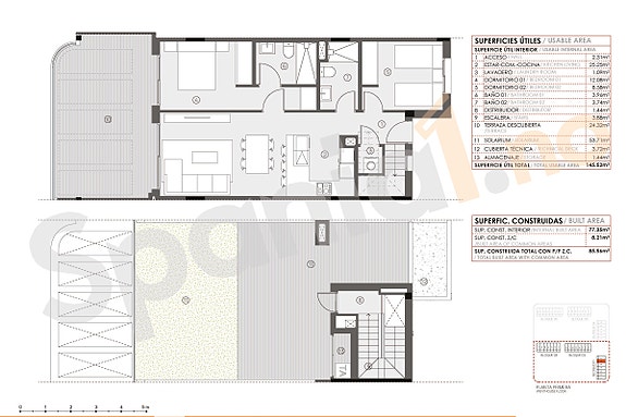 NYHET! Eksklusiv penthouse i nytt prosjekt - Stor takterrasse, 2 soverom og garasje
