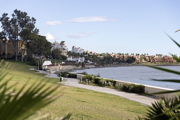 Penthouse med 3 soverom, stor terrasse og havutsikt - New Golden Mile