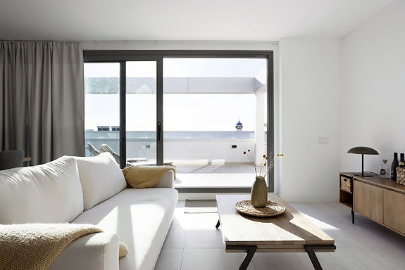 Penthouse med 3 soverom, stor terrasse og havutsikt - New Golden Mile