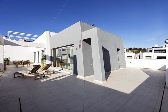 Penthouse med 3 soverom, stor terrasse og havutsikt - New Golden Mile