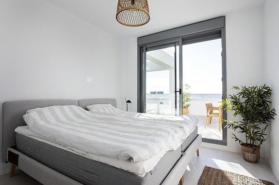 Penthouse med 3 soverom, stor terrasse og havutsikt - New Golden Mile