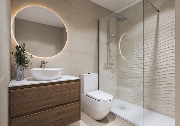 Eksklusivt nytt anlegg - Moderne design og 3 soverom - Utsikt mot sjø og fjell