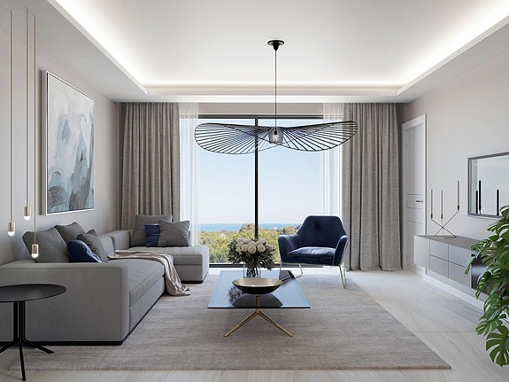 Nybygg - Moderne leilighet med 3 soverom og felles takterrasse - Kort vei til strand, butikker og servicetilbud