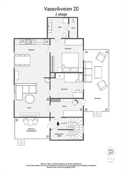 Plantegning 1.etasje