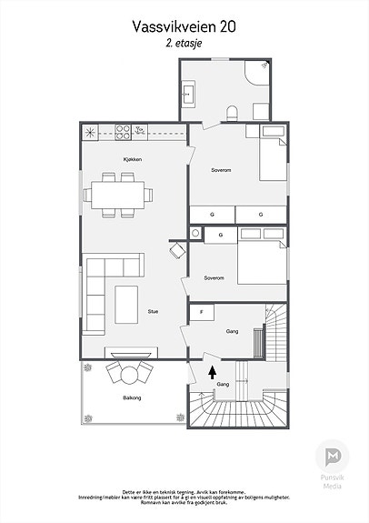 Plantegning 2.etasje