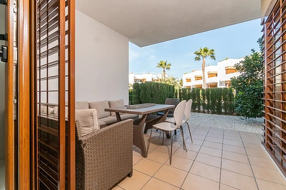 Leilighet med turistlisens - Terrasse, basseng og parkering i Secreto de la Zenia