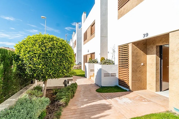 Leilighet med turistlisens - Terrasse, basseng og parkering i Secreto de la Zenia