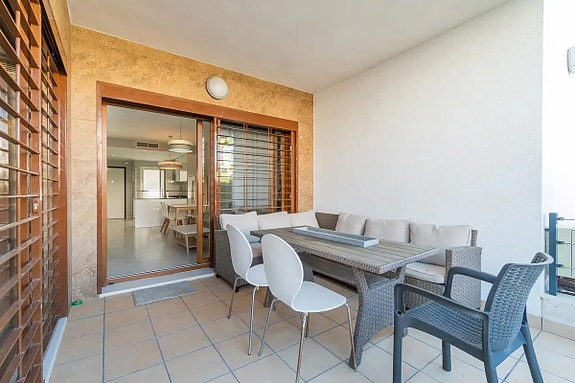 Leilighet med turistlisens - Terrasse, basseng og parkering i Secreto de la Zenia