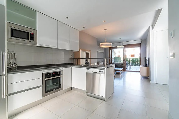 Leilighet med turistlisens - Terrasse, basseng og parkering i Secreto de la Zenia