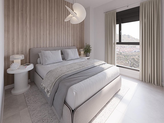 Moderne 3-soveroms leilighet med terrasse og resortfasiliteter i Mijas