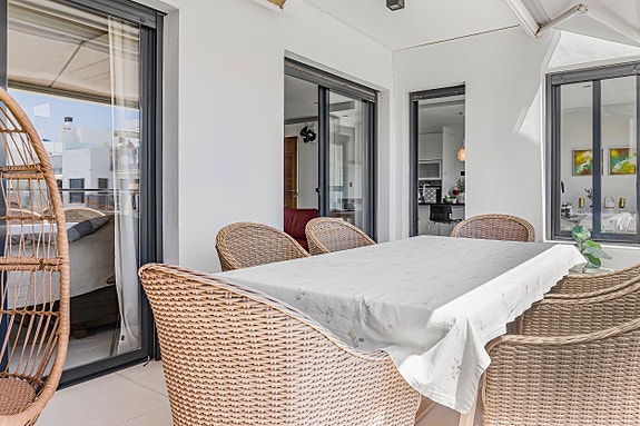 Eksklusiv penthouse med 3 soverom - Takterrasse med panoramautsikt - Like ved stranden