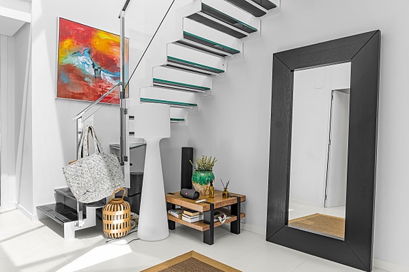 Eksklusiv penthouse med 3 soverom - Takterrasse med panoramautsikt - Like ved stranden