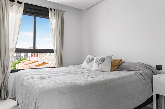 Eksklusiv penthouse med 3 soverom - Takterrasse med panoramautsikt - Like ved stranden