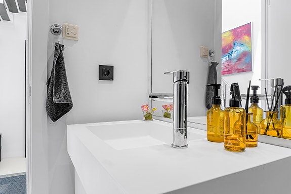 Eksklusiv penthouse med 3 soverom - Takterrasse med panoramautsikt - Like ved stranden