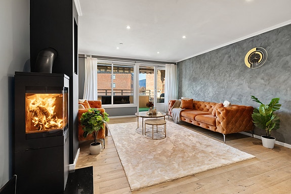 Velkommen til Betzy Kjelsbergs vei 232C - En lekker 3-roms andelsleilighet med sentral beliggenhet på Åssiden