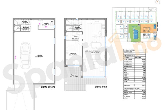 Råflott villa med 4 soverom, privat basseng og takterrasse - 700 m til strand