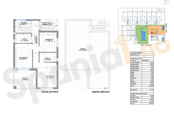 Råflott villa med 4 soverom, privat basseng og takterrasse - 700 m til strand