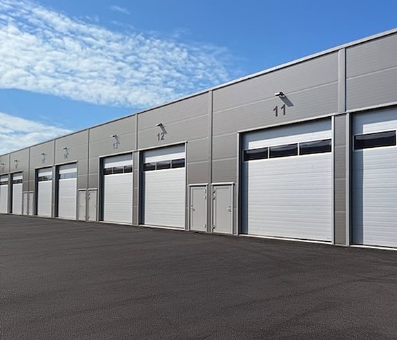 Illustrasjon fasade, fasade som vender mot øst.