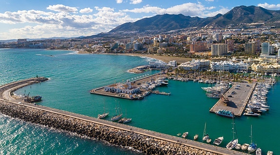 Eksklusiv duplex-penthouse med sjøutsikt i Benalmádena | 3 soverom og 2 bad | Fantastiske fellesområder