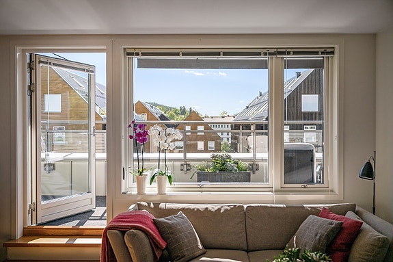 Velkommen til Heggeodden 2, presentert av Hege Jøldal i Nordvik Asker. Foto: Kristin, Studio Oslo AS.