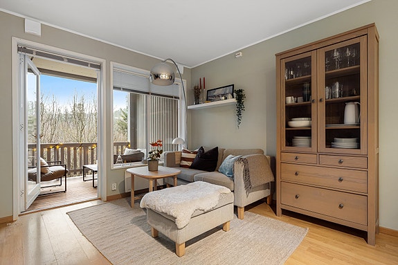 Nordvik Sandvika v/ Andreas Solberg presenterer Gullhellaveien 35B. Foto: Andreas Spinnangr Wiig