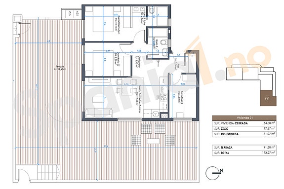 Nybygg! Moderne leiligheter nær stranden | 3 soverom og 2 bad | Høye kvaliteter