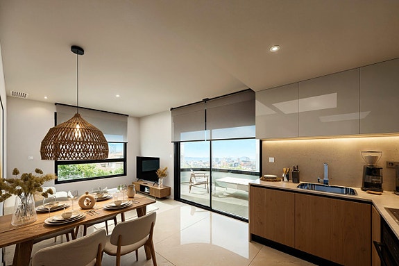 Nybygg! Moderne leiligheter nær stranden | 3 soverom og 2 bad | Høye kvaliteter