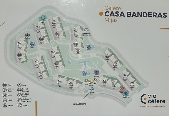 Eksklusiv penthouse med 3 soverom og 2 bad - Fellesområde med spa, trening, lekeplass og paddle baner -Panoramautsikt