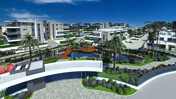 Ny luksuriøs leilighet med privat hage og terrasse | 3 soverom og 2 bad | Eksklusive fellesområder