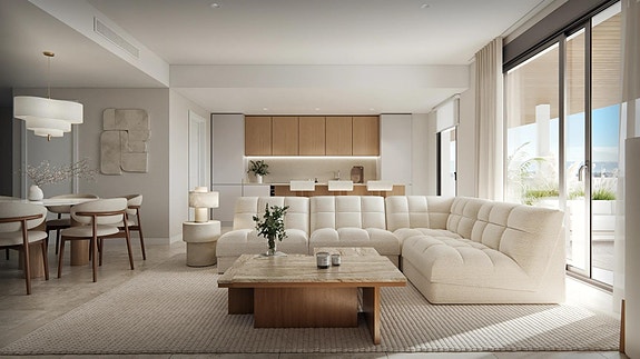 Ny penthouse med 3 soverom, takterrasse og havutsikt - Selwo