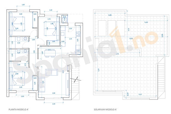 NYBYGG! Strøken bolig på ett plan med 3 soverom - Takterrasse og privat basseng - Høy kvalitet