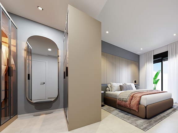 Svært eksklusiv leilighet med 3 soverom | Terrasse på 86 m2 med privat basseng