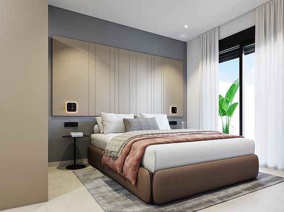 Svært eksklusiv leilighet med 3 soverom | Terrasse på 86 m2 med privat basseng