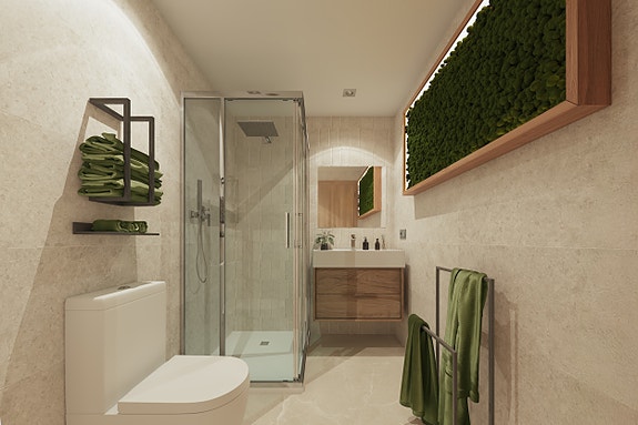 Penthouse med 3 soverom, panoramautsikt og basseng - Takterrasse,