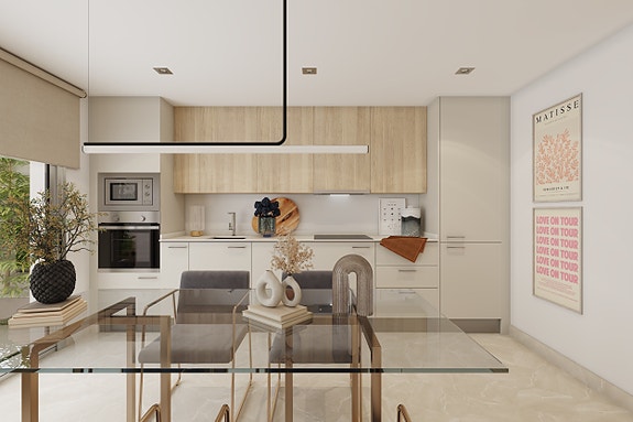 Penthouse med 3 soverom, panoramautsikt og basseng - Takterrasse,