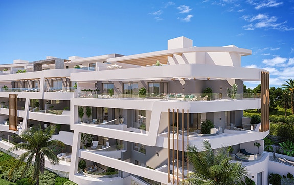 San Pedro - Marbella | Eksklusiv penthouse-leilighet med 3 soverom | Gangavstand til strand | Flotte fellesområder