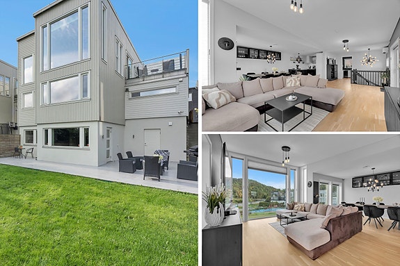 Velkommen til et ettertraktet og familievennlig boligområde som kombinerer en trygg og idyllisk atmosfære med nærhet til både natur og urbane bekvemmeligheter.