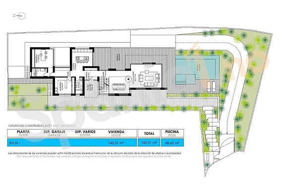 Eksklusiv villa med 5 soverom på stor tomt - Privat basseng og havutsikt - Kun 100 meter fra stranden